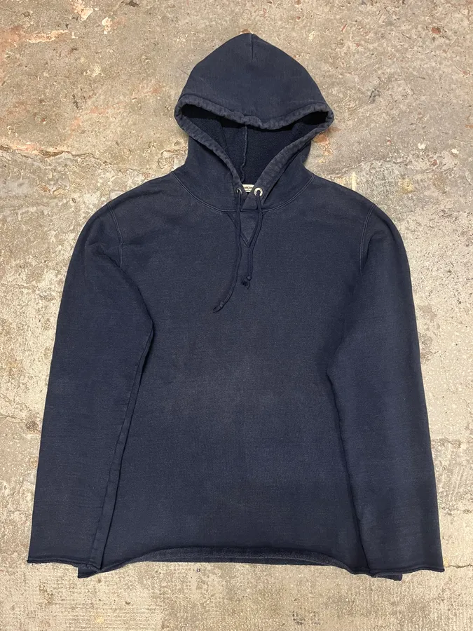 AW2011 Comme des Garçons Mainline Obscure Navy Hoodie - Image 7