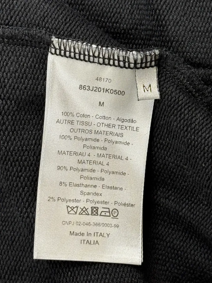 AW2011 Dior Navy & Grey Studded Zip-up Hoodie - Image 12
