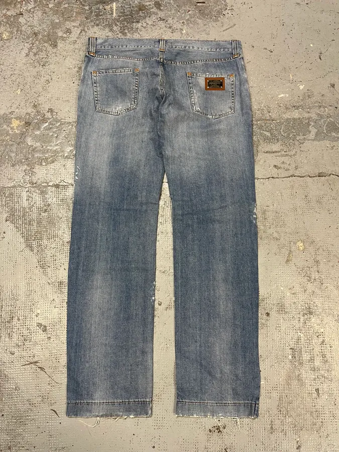 AW2011 Dolce & Gabbana Blue Denim Jeans - Image 8