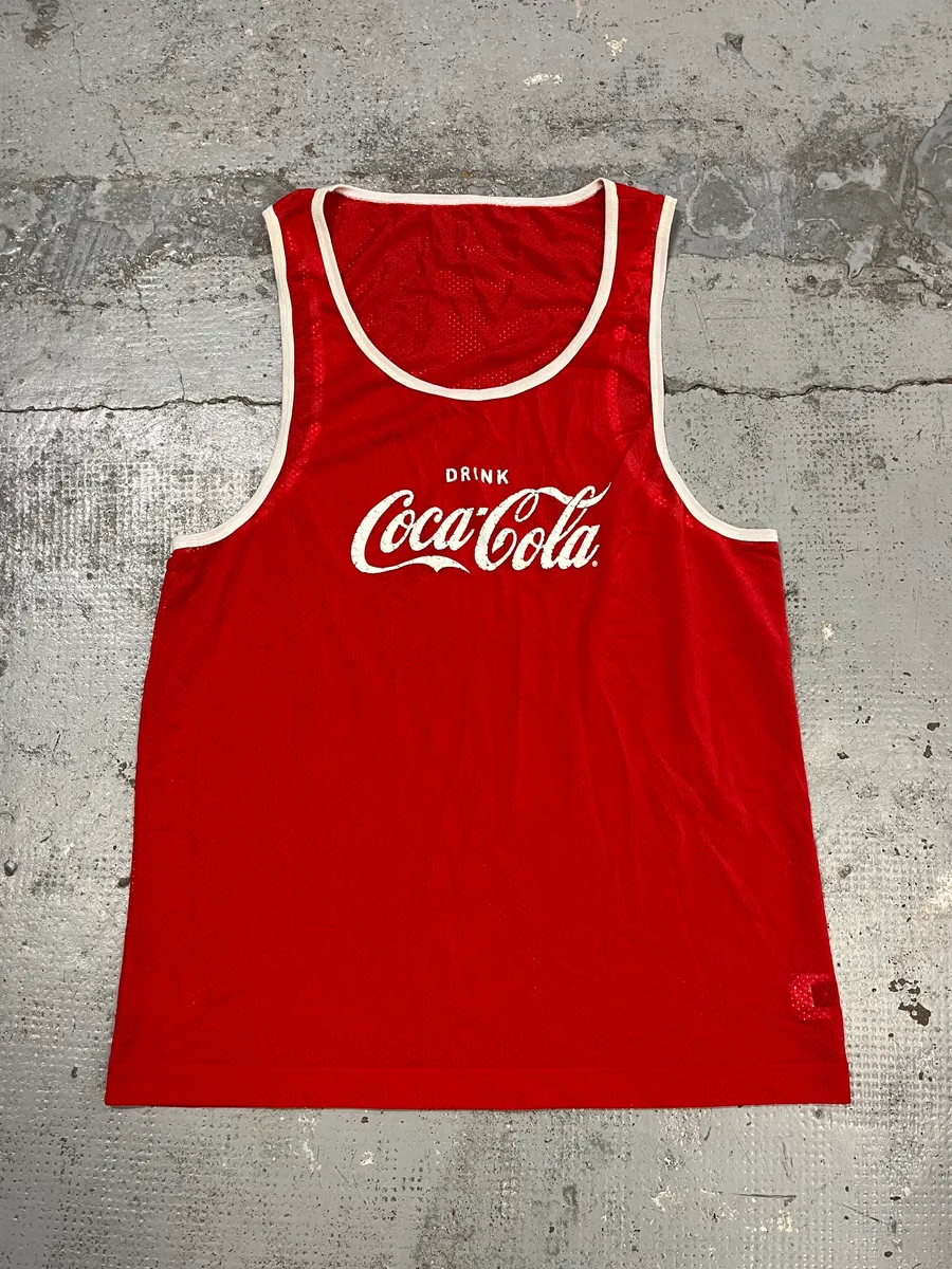 AW2011 Dolce & Gabbana Coca-Cola Logo Red Tank Top