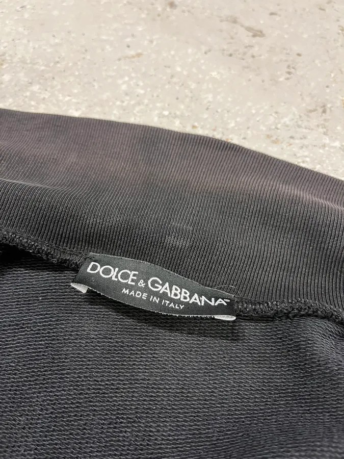 AW2011 Dolce & Gabbana Obscure Distressed Zip-up Sweater - Image 13
