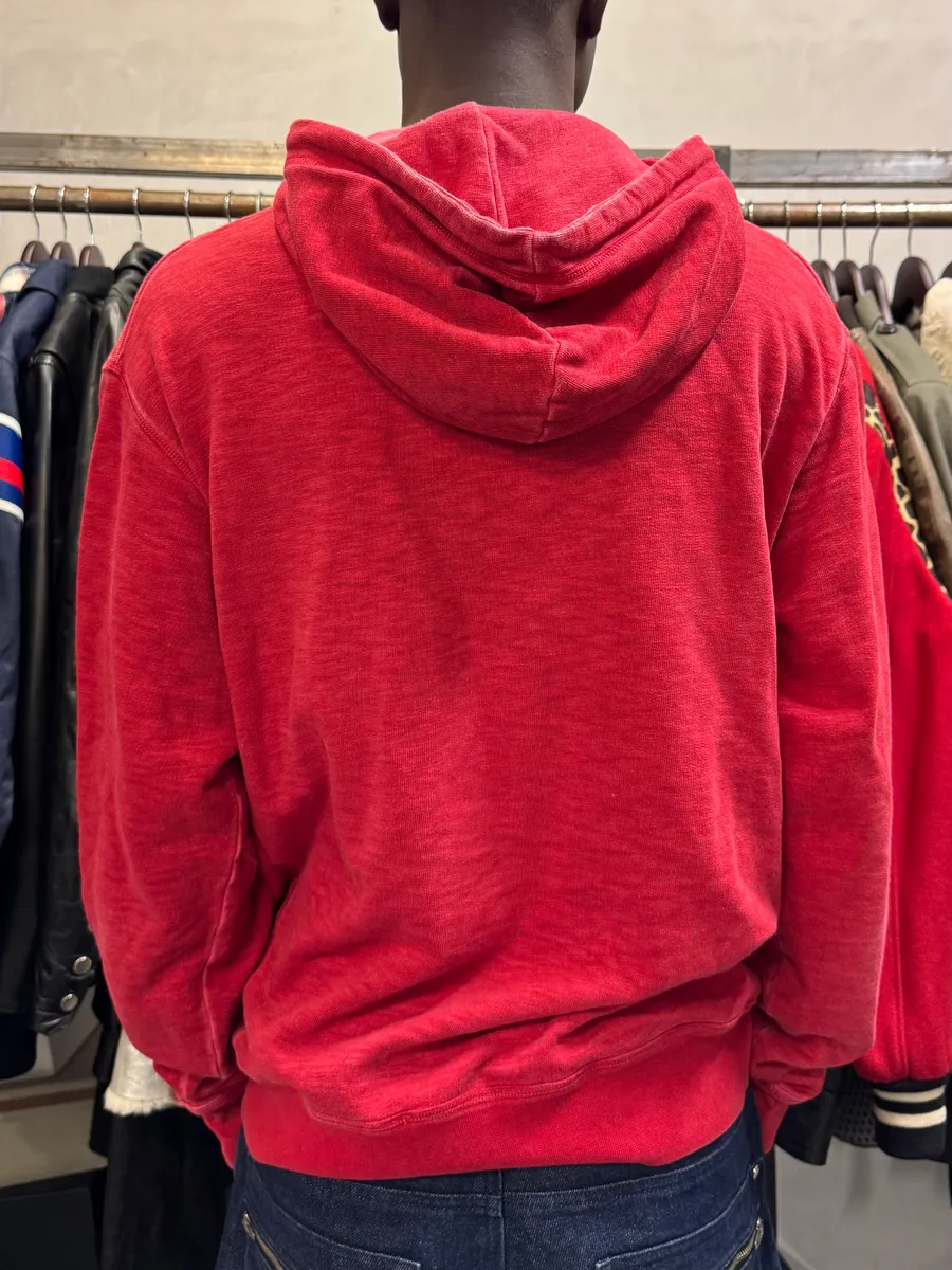 AW2011 Dsquared2 Canadian Style Red Hoodie - Image 3