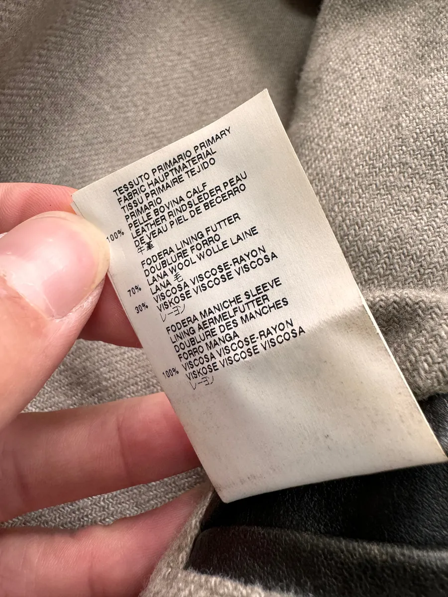 AW2011 Maison Margiela 5-Zip Distressed Leather Jacket - Image 10