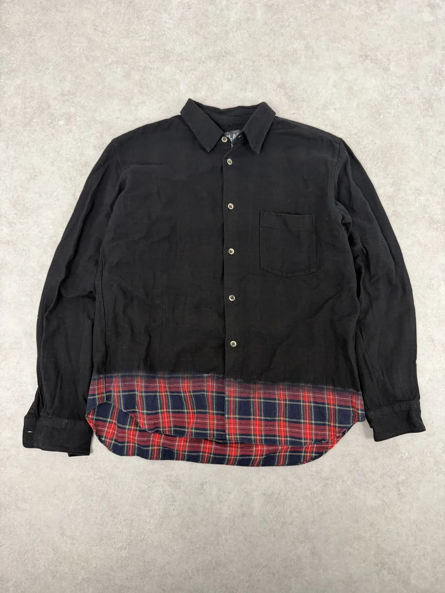 AW2012 Comme des Garçons Black & Red Checkered Shirt