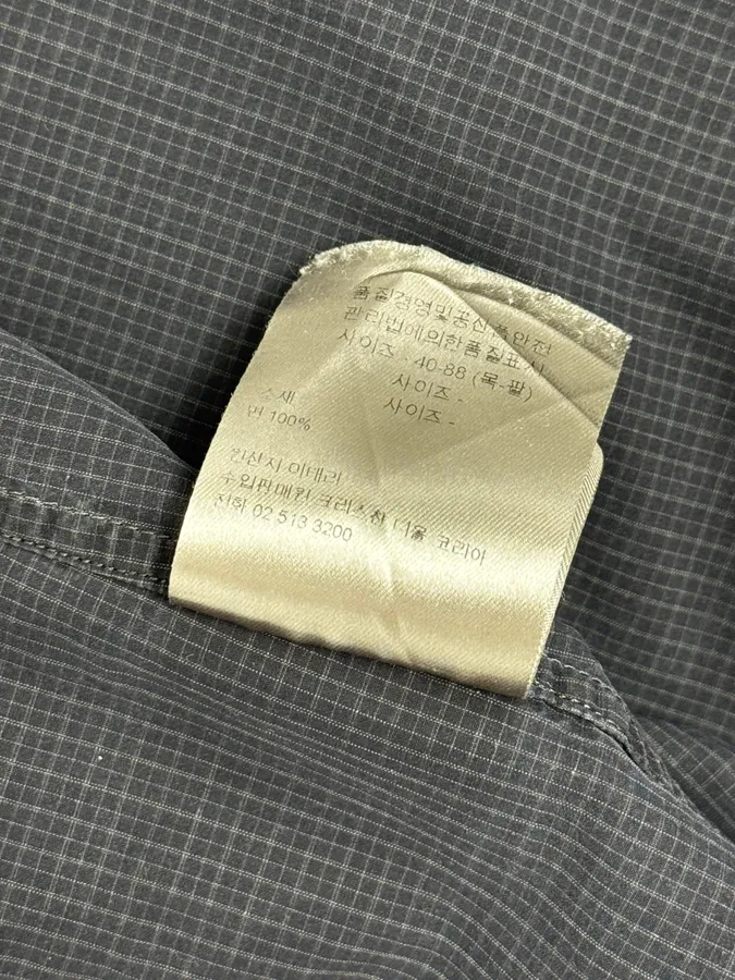 AW2012 Dior Navy & Grey Checkered Classy Shirt - Image 11