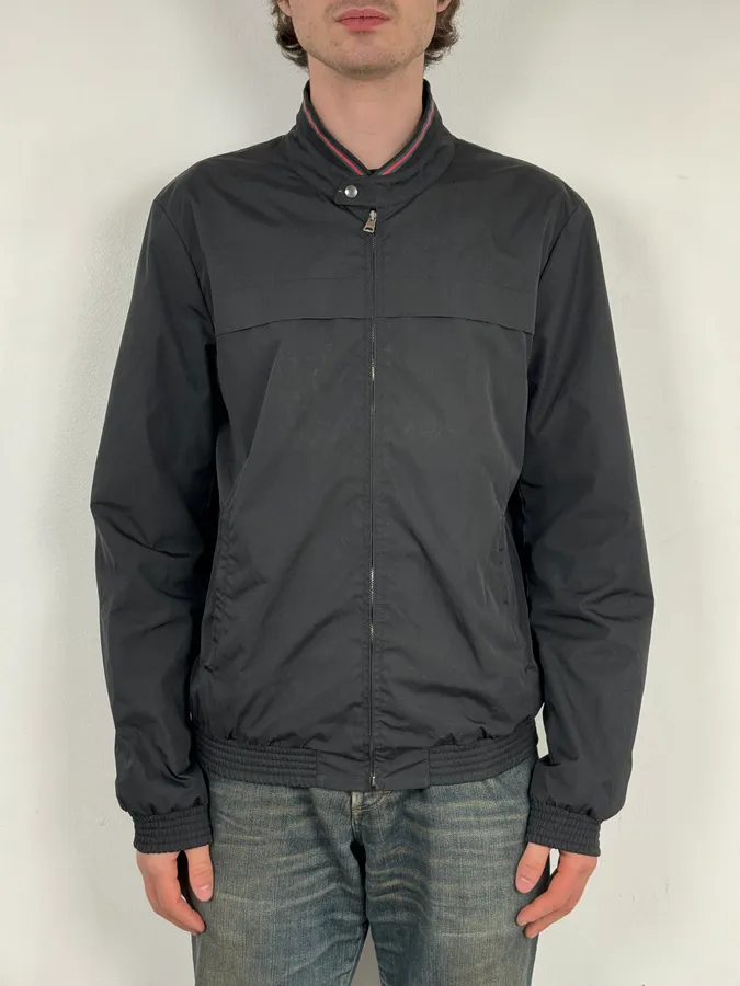 AW2012 Gucci Black Light Bomber Windbreaker Jacket - Image 2