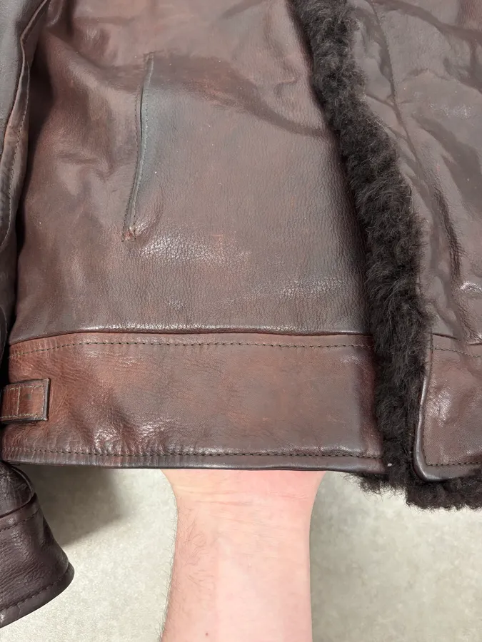 AW2012 Gucci Brown Shearling Leather Jacket by Frida Giannini - Image 11