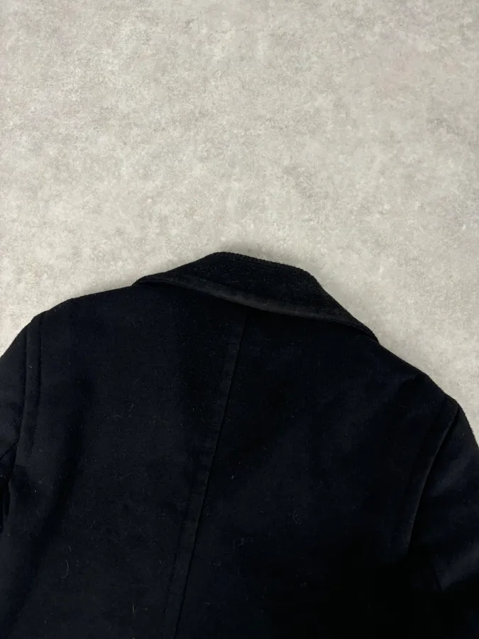 AW2012 Maison Margiela Black Classy Wool Peacoat - Image 6