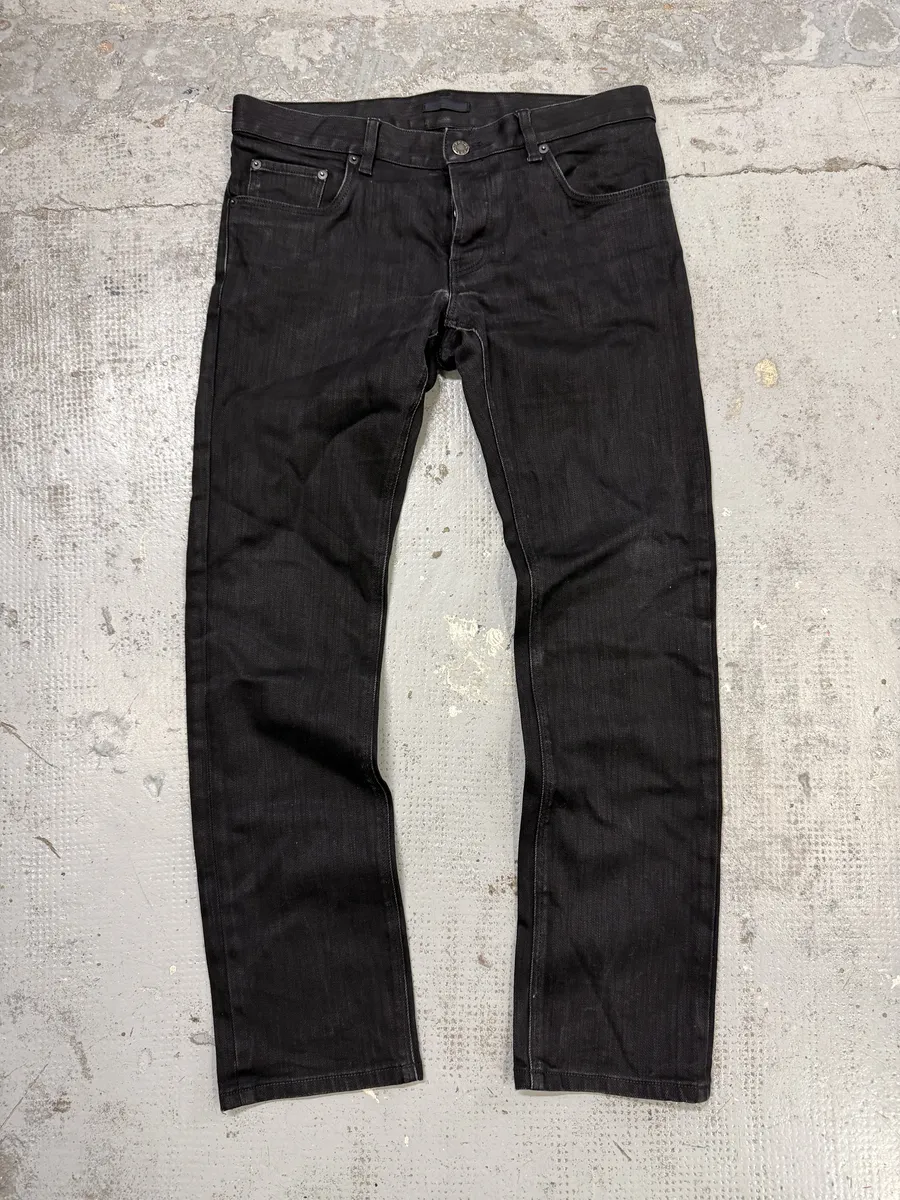 AW2012 Prada Black Slim Denim Jeans