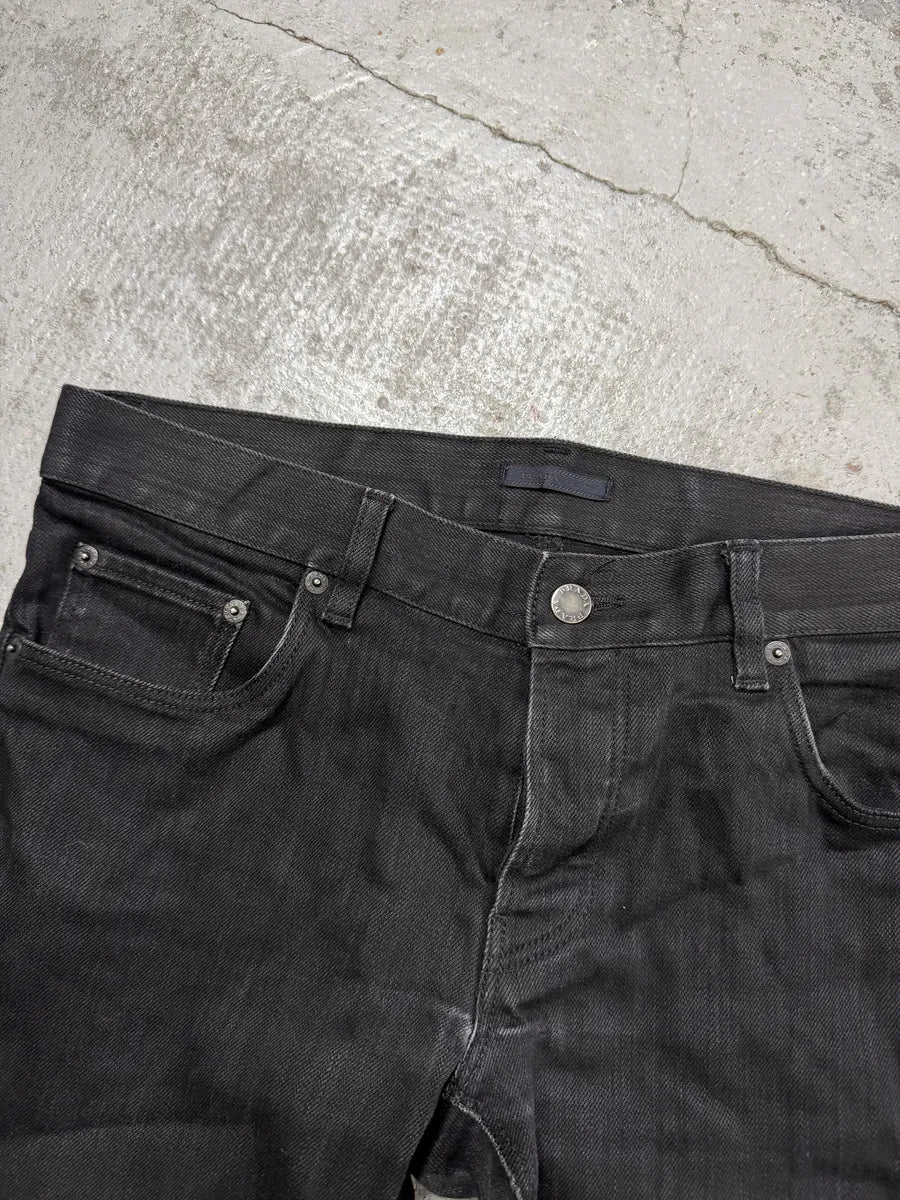 AW2012 Prada Black Slim Denim Jeans - Image 6
