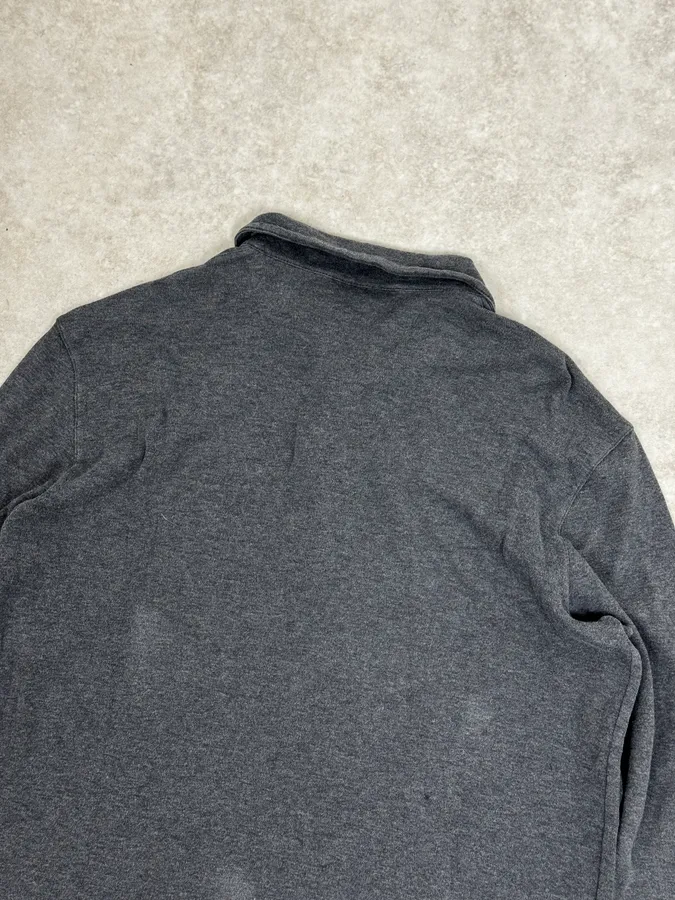 AW2012 Prada Grey Polo Longsleeves - Image 6