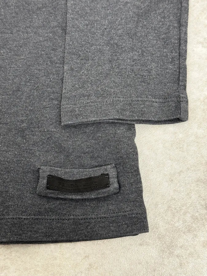 AW2012 Prada Grey Polo Longsleeves - Image 7