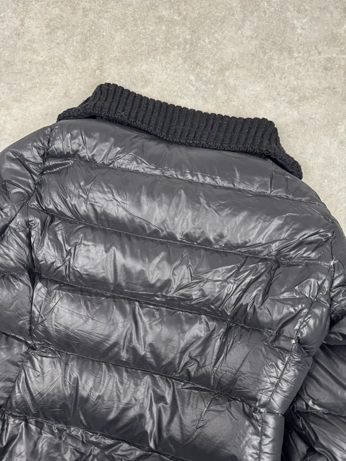 AW2012 Prada Linea Rossa Black Nylon Quilted Puffer Jacket - Image 7