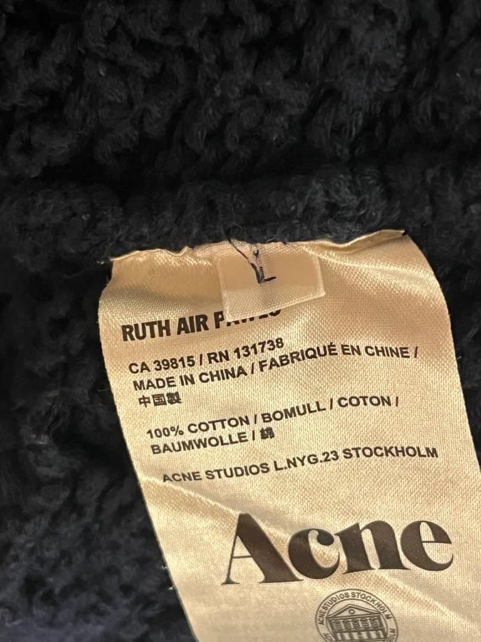 AW2013 Acne Studios Ruth Air Navy Wool Sweater - Image 8
