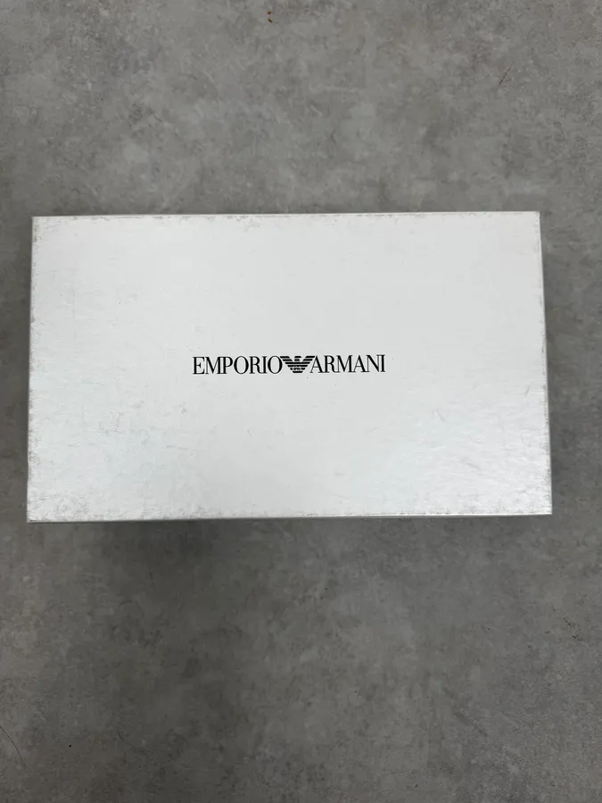 AW2013 Emporio Armani Brown Leather Boots - Image 10