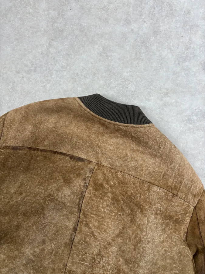 AW2014 Acne Studios Brown Shearling Leather Jacket - Image 6