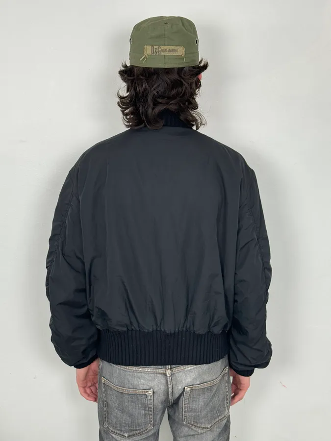 AW2014 Alexander McQueen Camo Leopard Reversible Bomber Jacket - Image 6