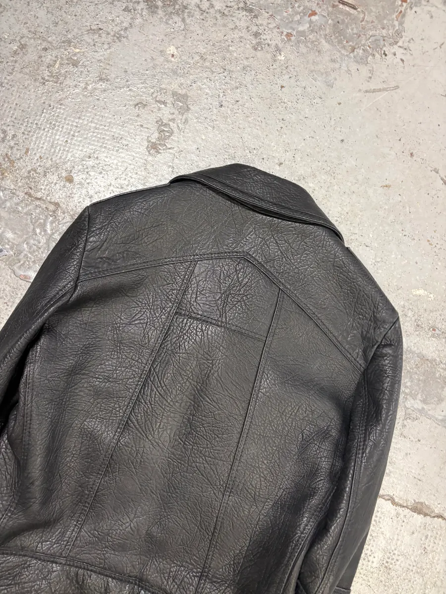 AW2014 Balenciaga Black Leather Perfecto Jacket - Image 5