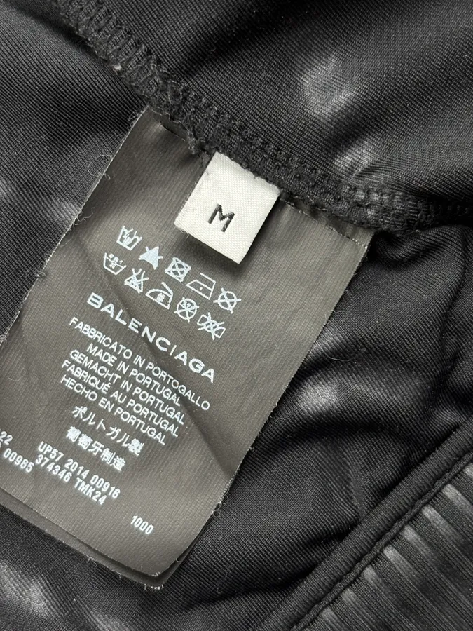 AW2014 Balenciaga Black Nylon Light Jacket - Image 10