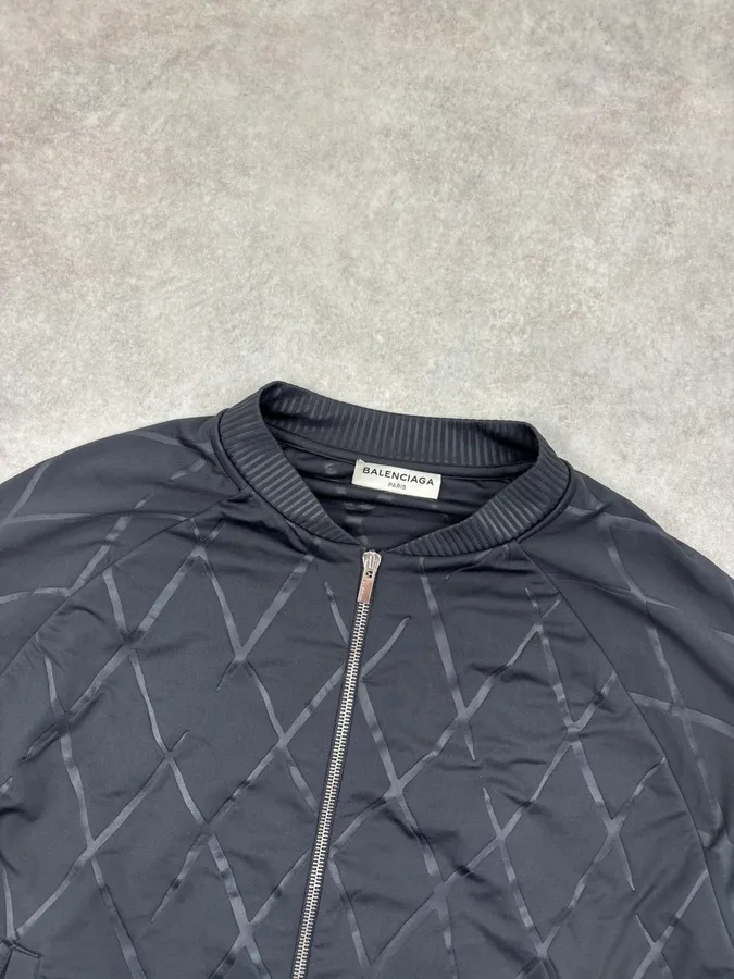 AW2014 Balenciaga Black Nylon Light Jacket - Image 4
