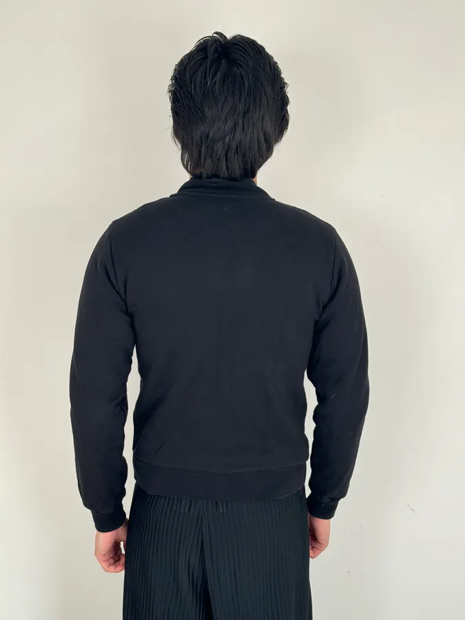 AW2014 Balenciaga Grey & Black Zip-up Sweater - Image 3