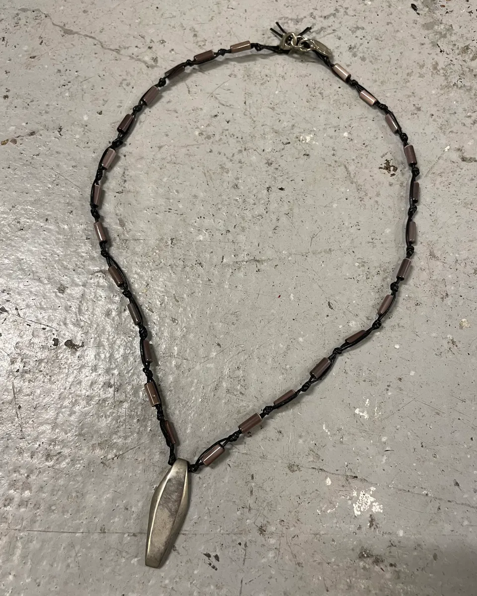 AW2014 Emporio Armani Samurai Necklace