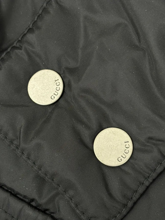 AW2014 Gucci Black Nylon Multi-Pocket Windbreaker Jacket - Image 8