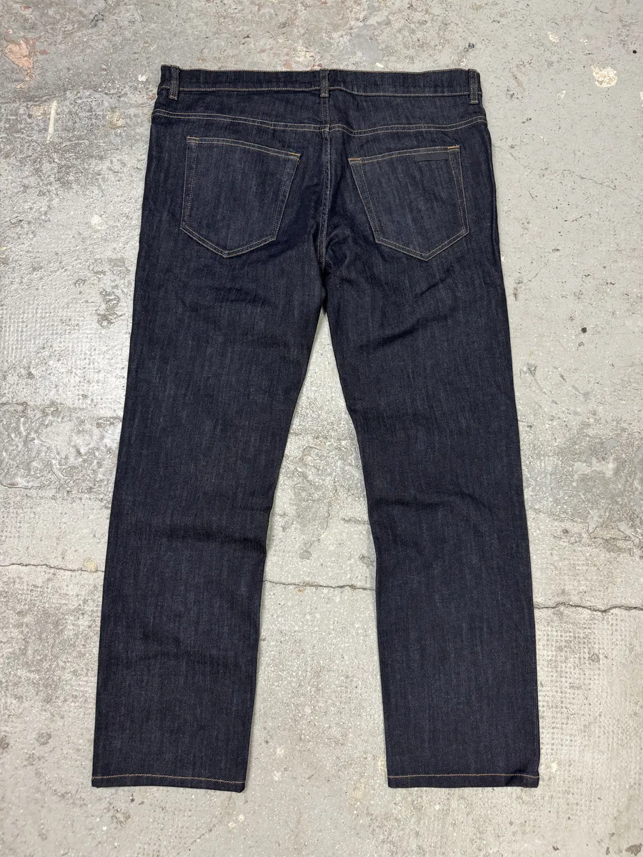 AW2014 Prada Brut Navy Denim Jeans - Image 4