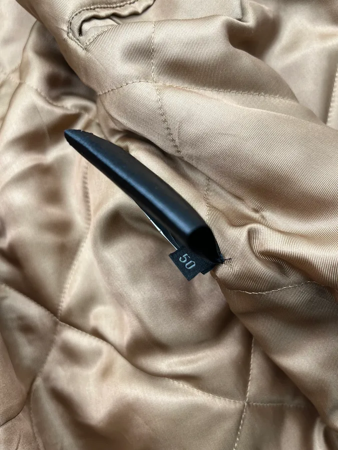 AW2014 Prada Camel Premium Leather Jacket - Image 13