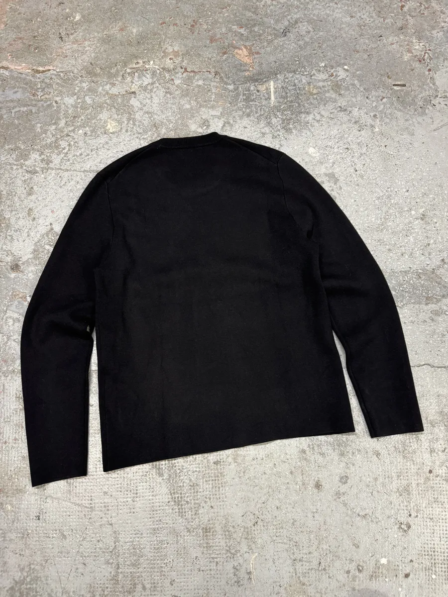 AW2015 Acne Studios Black Minimalist Sweater - Image 4