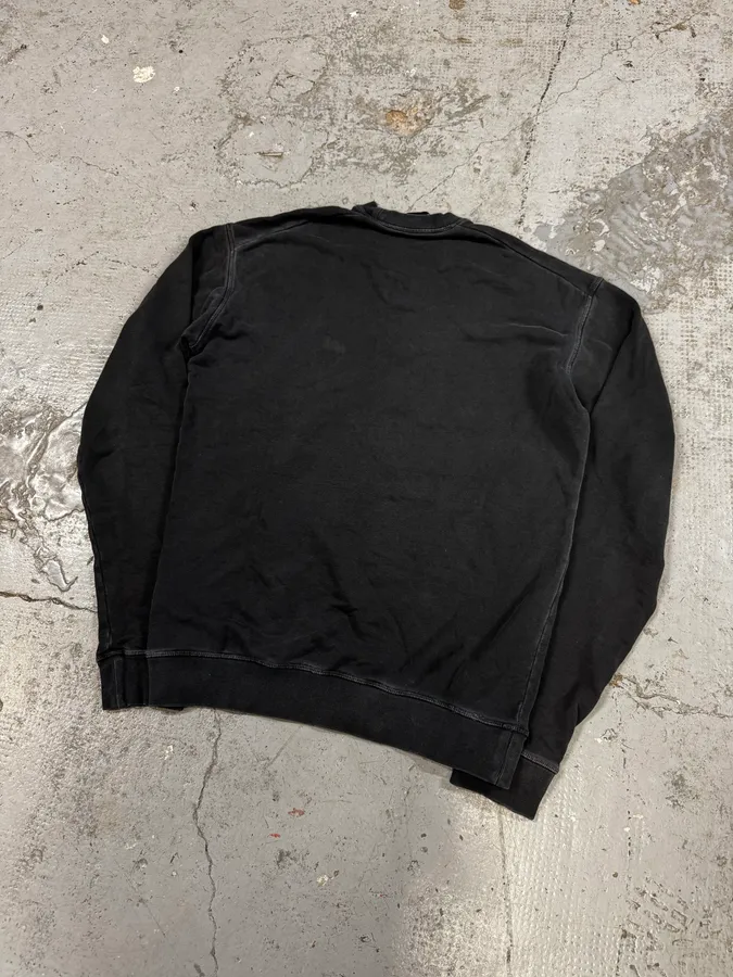AW2015 Dsquared2 Black Gun Moto Crewneck Sweater - Image 6