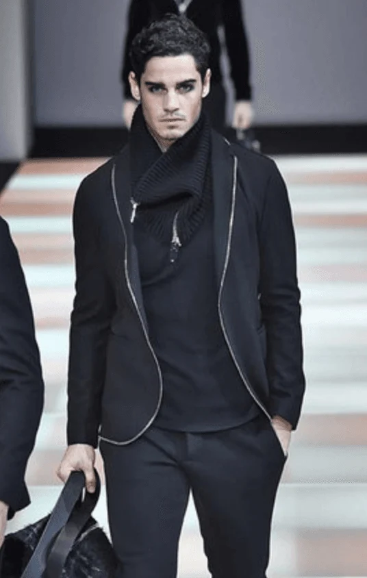 AW2015 Emporio Armani Black Full Zip Blazer Jacket - Image 2