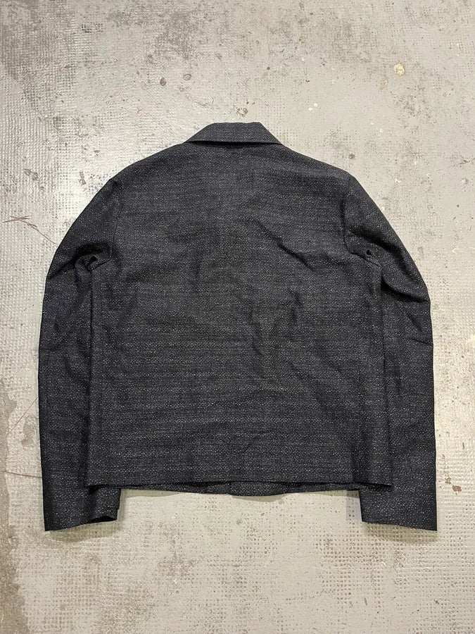 AW2015 Emporio Armani Wool Navy Jacket - Image 6
