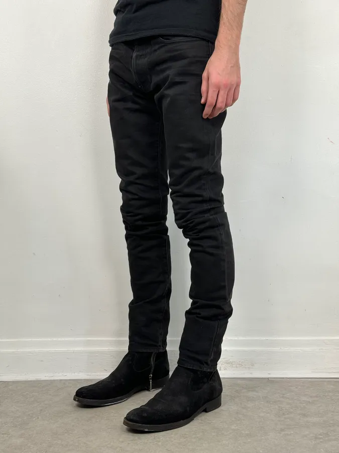 AW2015 Givenchy Black Stars Slim Denim Jeans by Riccardo Tisci - Image 3