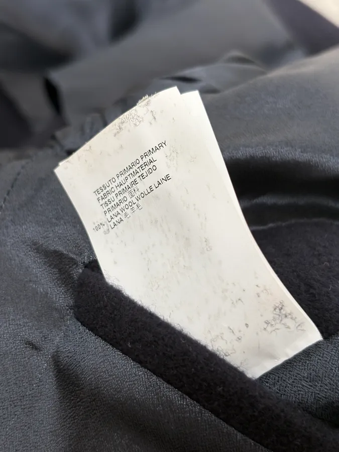 AW2015 Marc Jacobs Navy Classy Trench Coat - Image 11