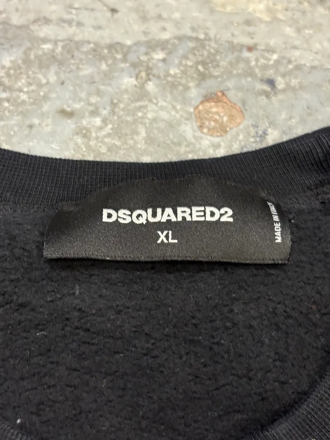 AW2016 Dsquared2 Asian Bird Black Sweater - Image 9