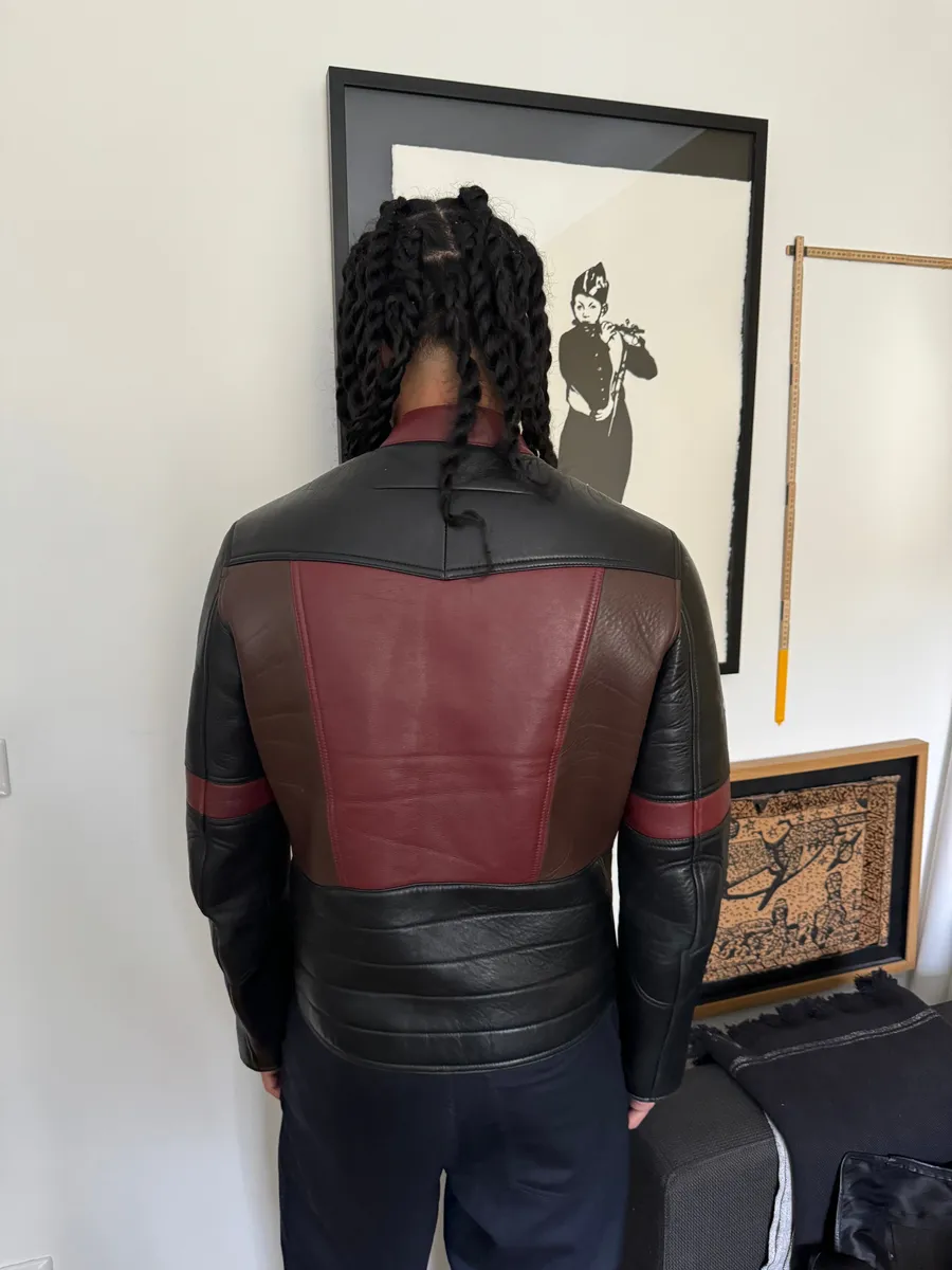 AW2016 Givenchy Moto Star Asymmetrical Biker Leather Jacket by Riccardo Tisci - Image 6