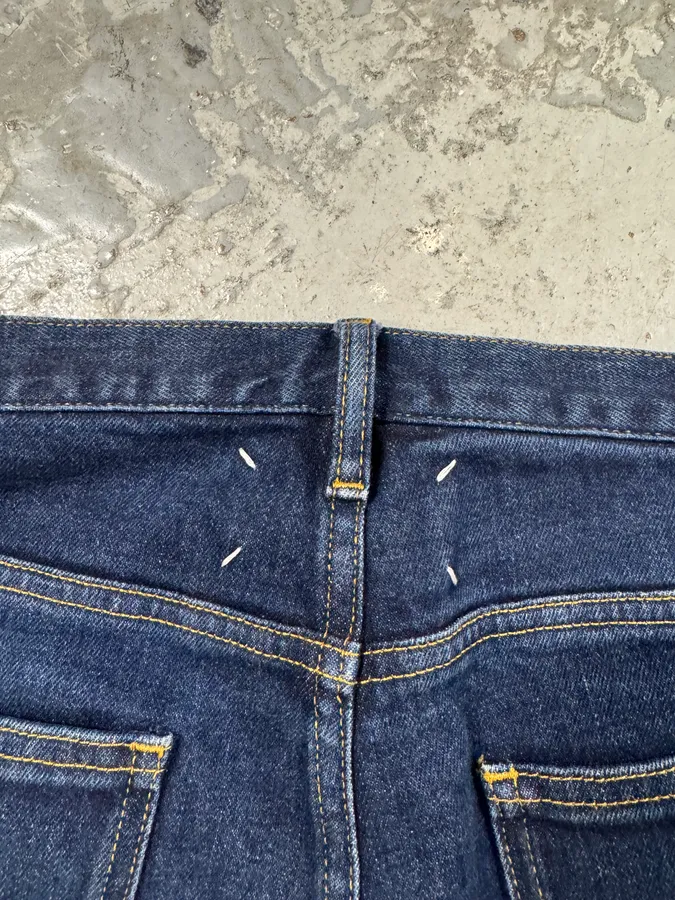 AW2016 Maison Margiela Brut Denim Slim Jeans - Image 4