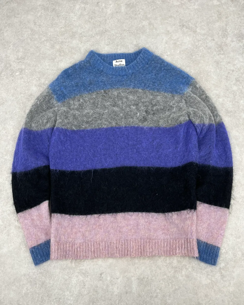 AW2017 Acne Studios Chromatic Fusion Albah Mohair Sweater
