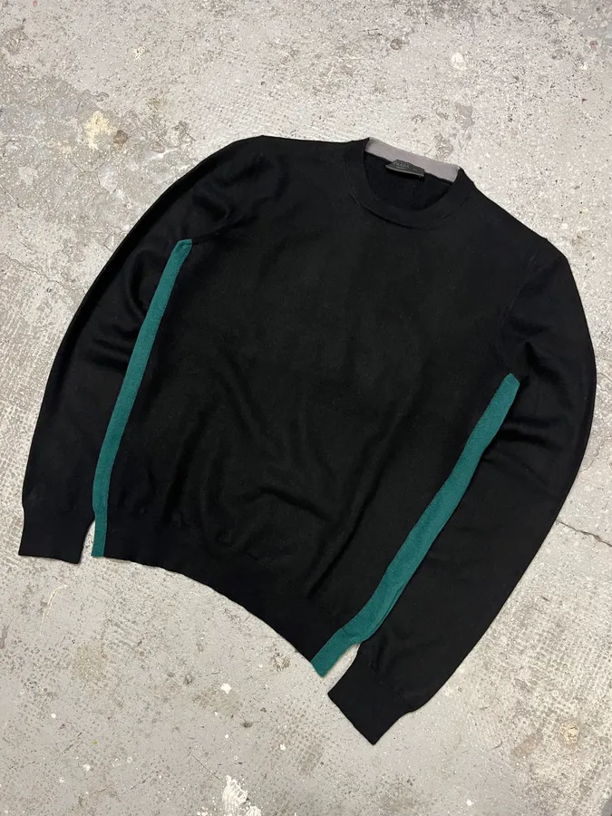 AW2017 Prada Wool Black Sweater - Image 4