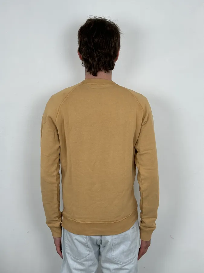 AW2018 Dsquared2 Beige Red Writing Crewneck Sweater - Image 3