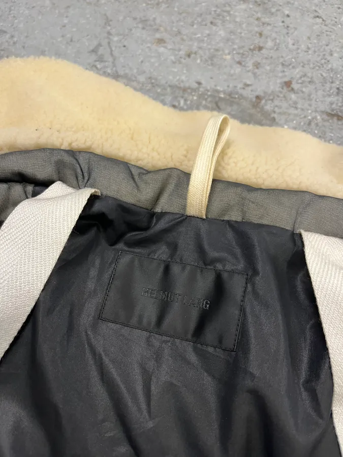 AW2018 Helmut Lang Astro Grey Net Puffer Jacket - Image 11