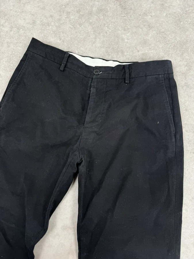 AW2018 Maison Margiela Black Signature Chino Pants - Image 6