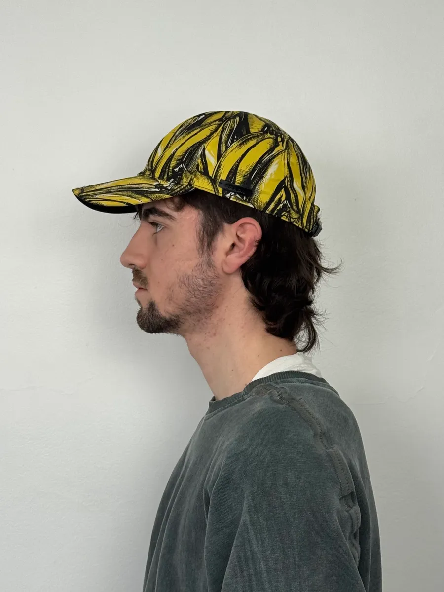 AW2018 Prada Banana Yellow Cap - Image 3