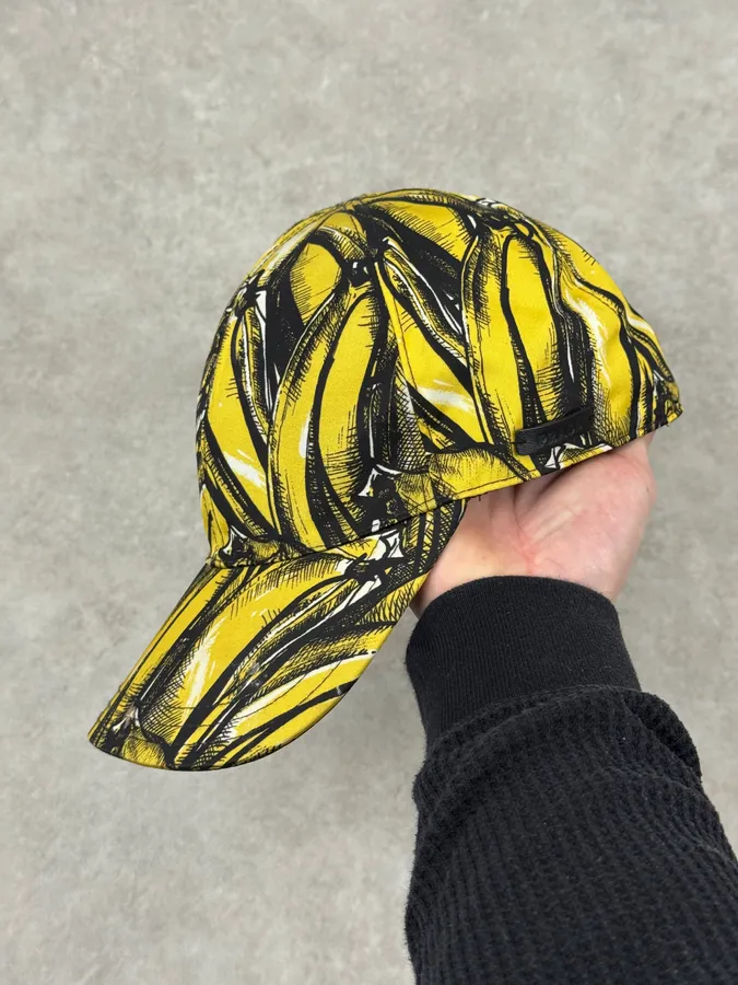 AW2018 Prada Banana Yellow Cap - Image 4
