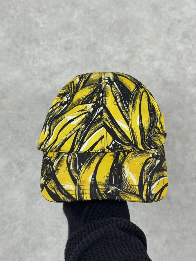 AW2018 Prada Banana Yellow Cap - Image 6