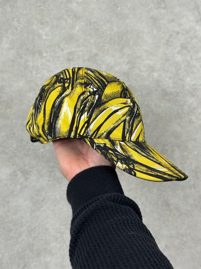 AW2018 Prada Banana Yellow Cap - Image 7