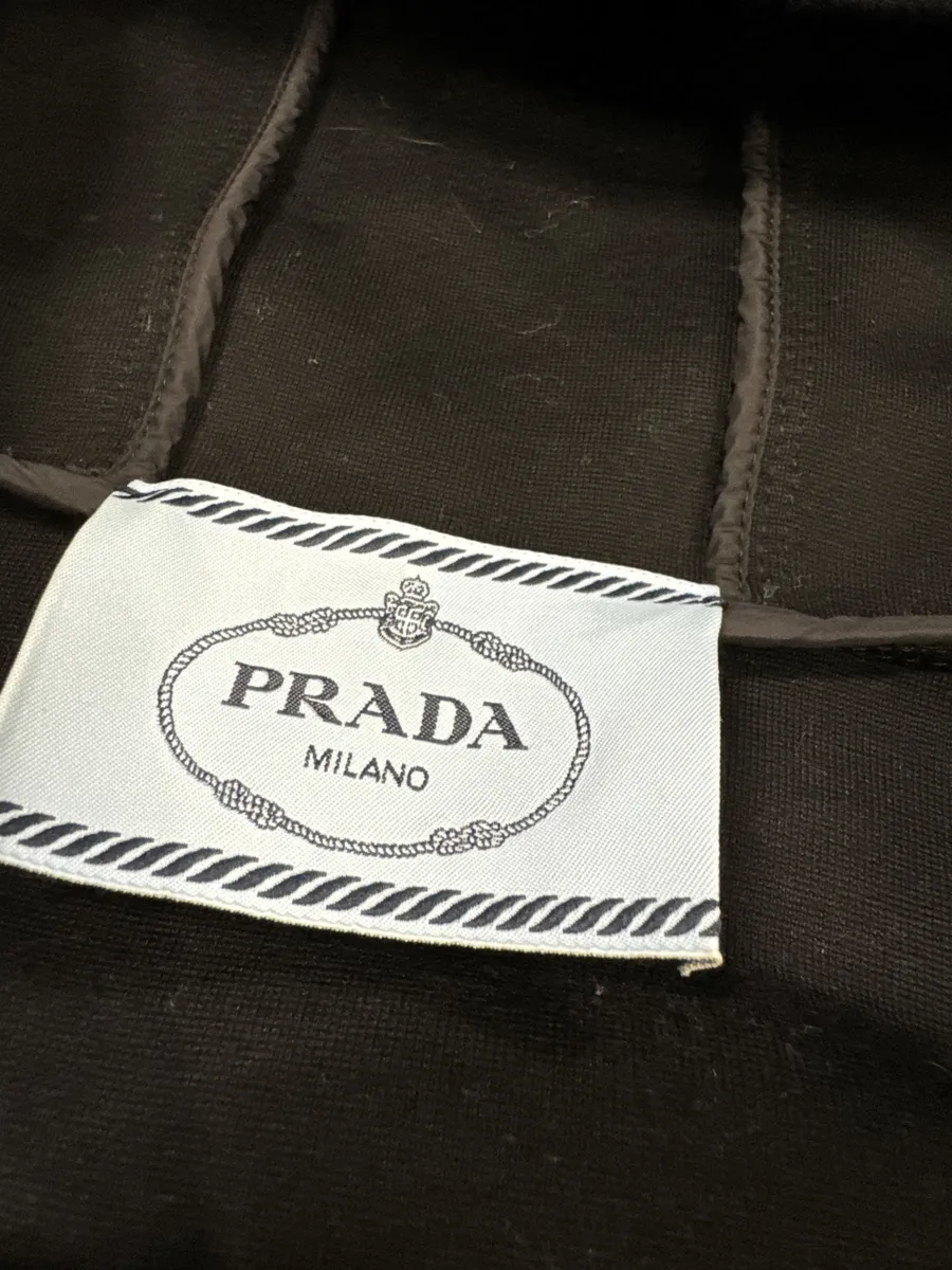 AW2018 Prada Graphic Logo Black Sweatshirt - Image 12