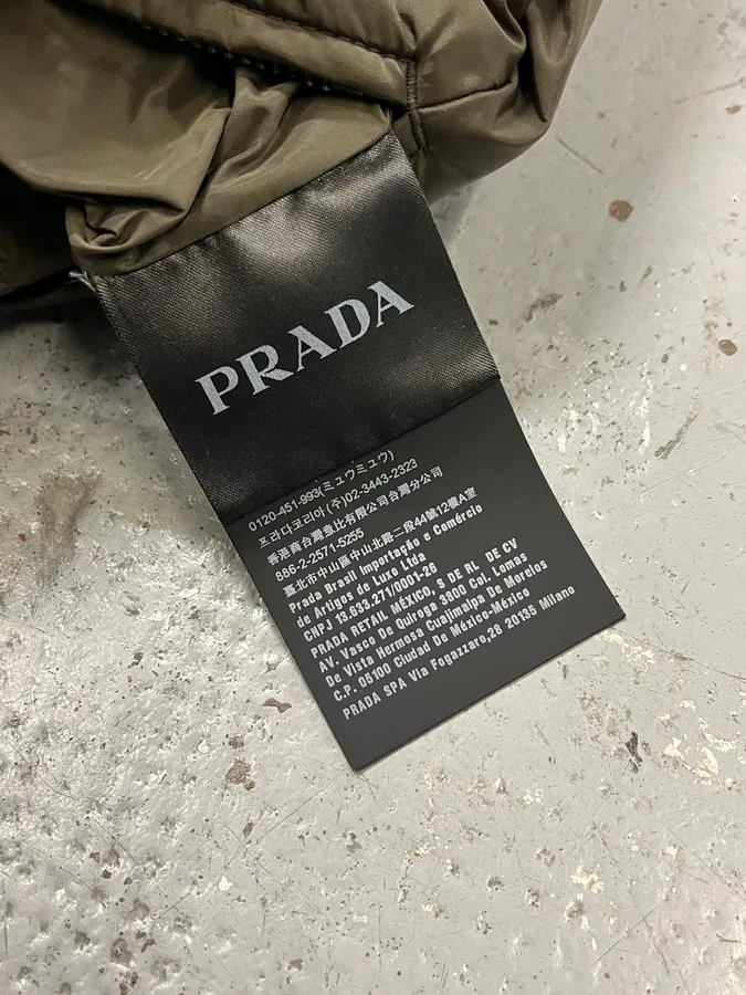 AW2018 Prada Linea Rossa Reversible Green & Grey Jacket - Image 13