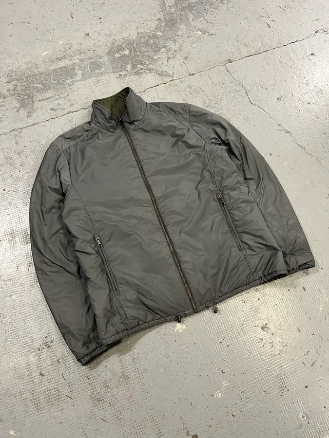 AW2018 Prada Linea Rossa Reversible Green & Grey Jacket - Image 7